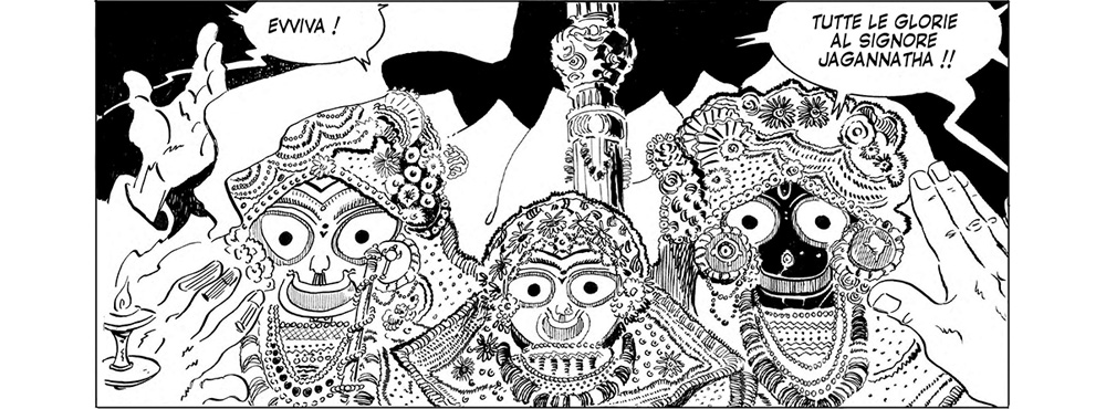 immagine dei Signore Jagannatha