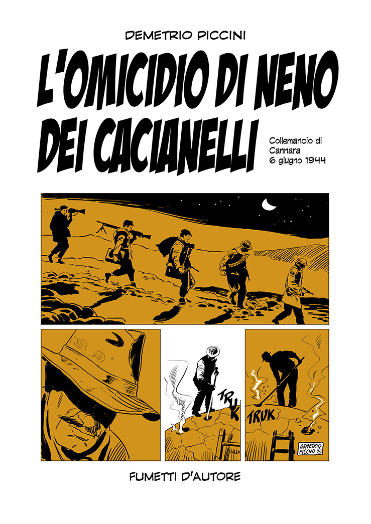 copertina di "omicidio di neno dei Cacianelli"