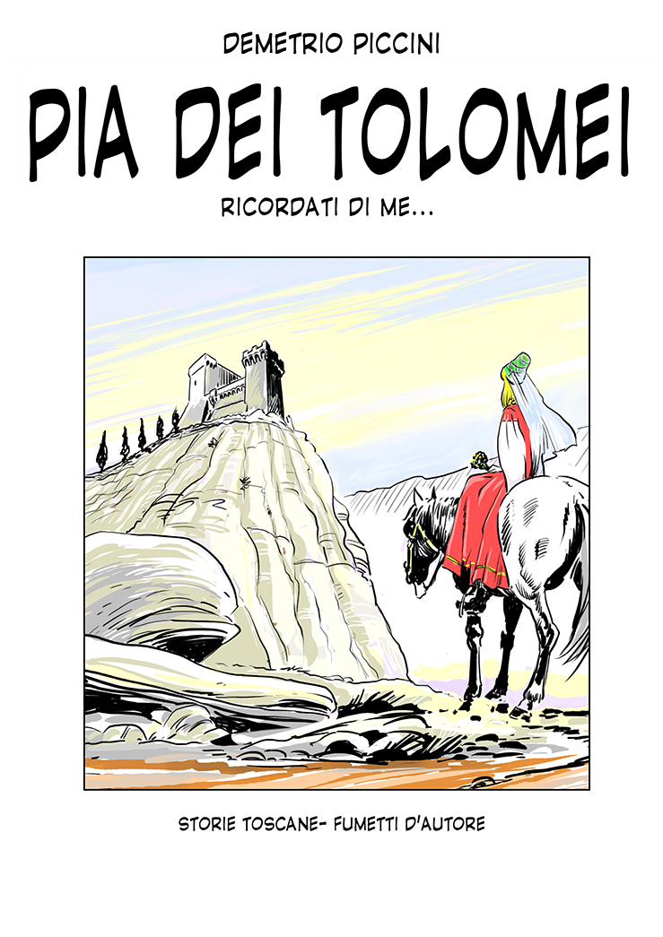 Pia dei Tolomei copertina fumetto
