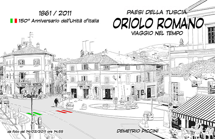 disegno di Oriolo Romano